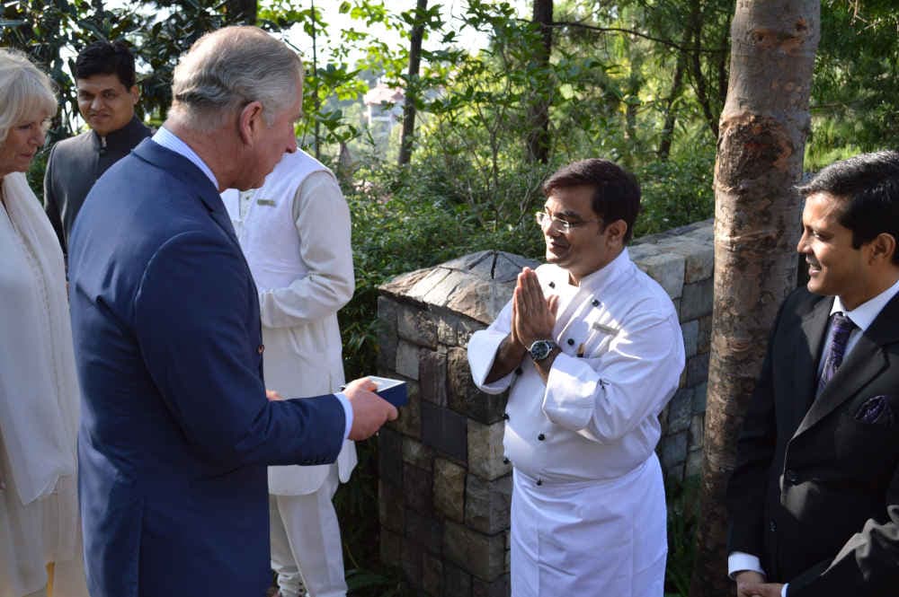 Served for HRH Prince Charles